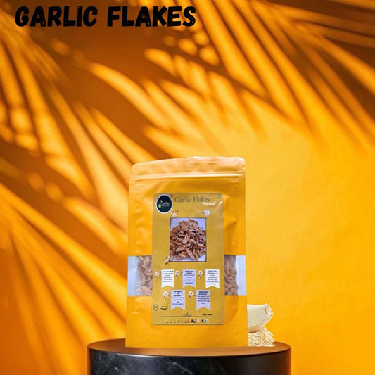 Garlic Flakes – Naturally Dried & Nutrient-Rich