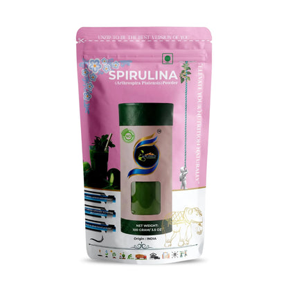Spirulina Powder 100g pouch by Ruphe19 Naturenest