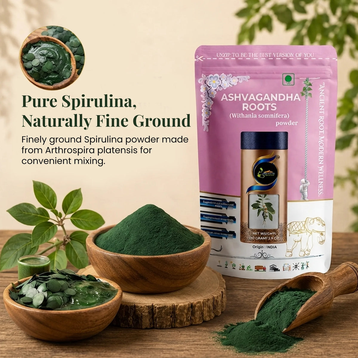 Spirulina Powder by Ruphe19 Naturenest, photo 2