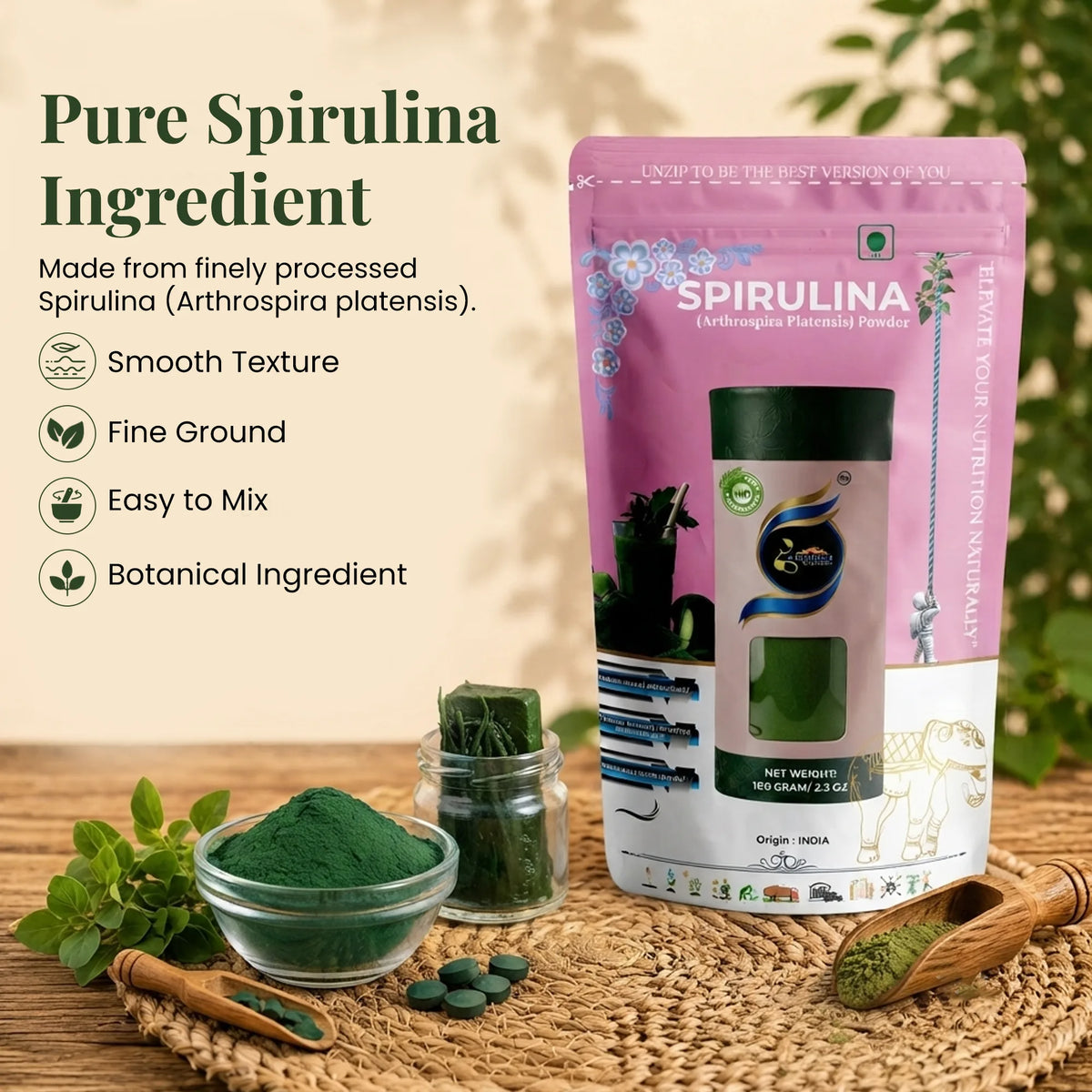 Spirulina Powder by Ruphe19 Naturenest, photo 3