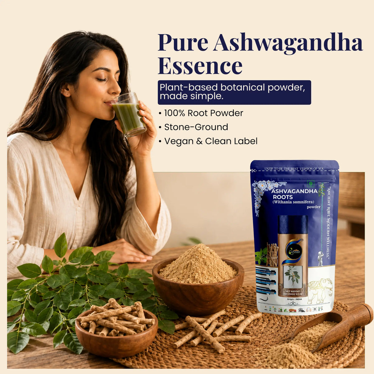 Ashwagandha Root Powder by Ruphe19 Naturenest, photo 5