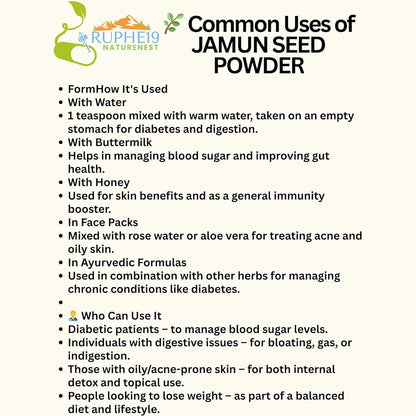 Jamun Seed Powder