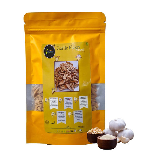 Garlic Flakes – Naturally Dried & Nutrient-Rich