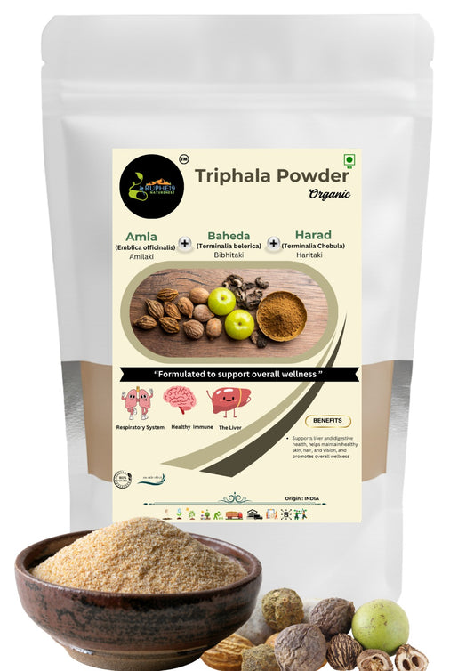 Triphala Powder – Ayurvedic Gut Cleanser & Immunity Booster