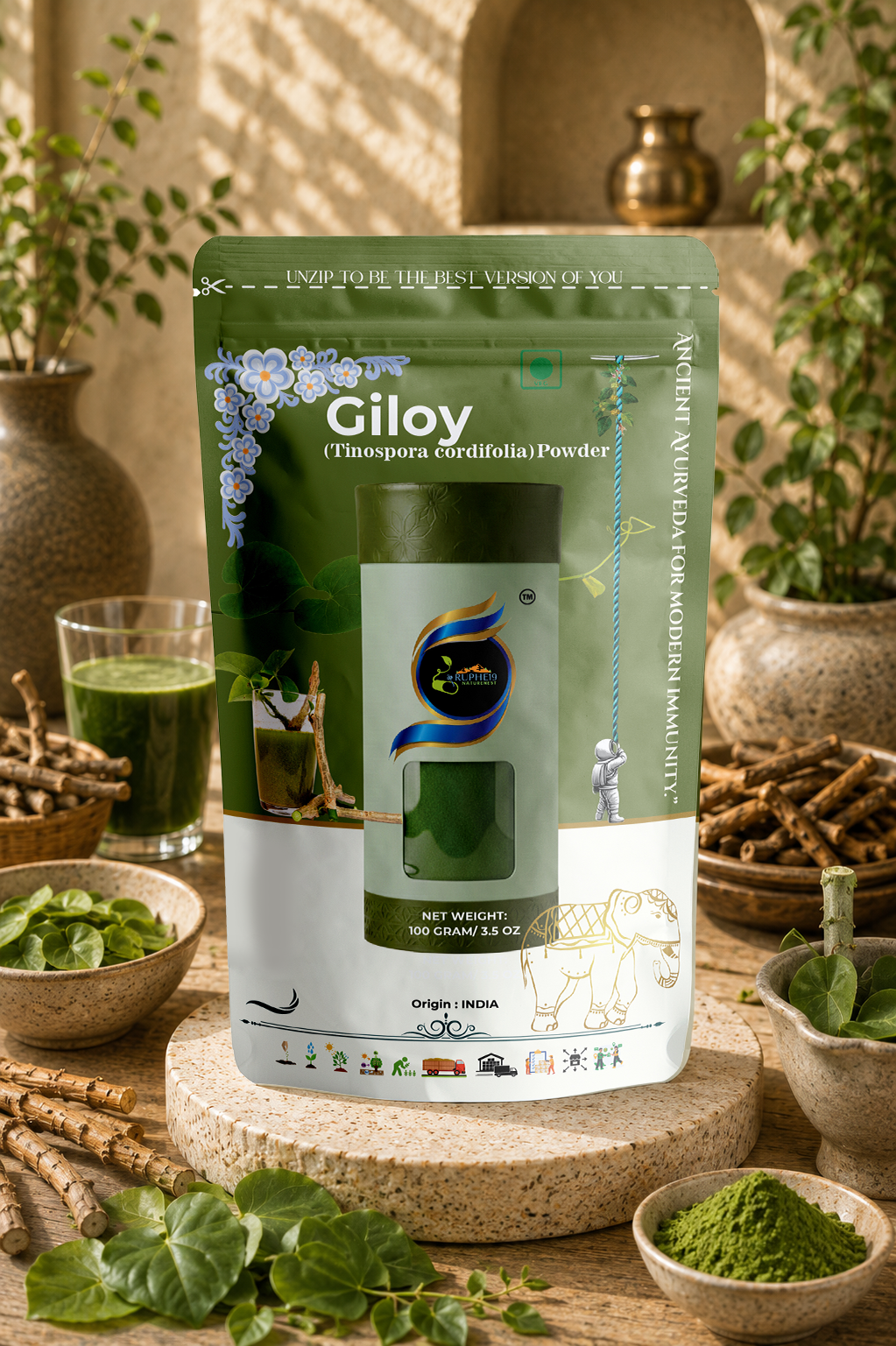 Giloy Powder (Guduchi)