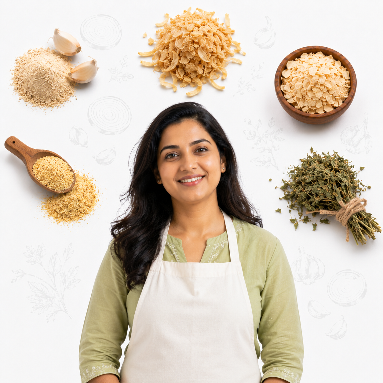 Dehydrated Vegetables